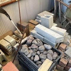 コンクリートブロック、レンガ他、、、の画像