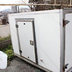 簡易倉庫に最適☆軽トラックの冷凍中古荷台です