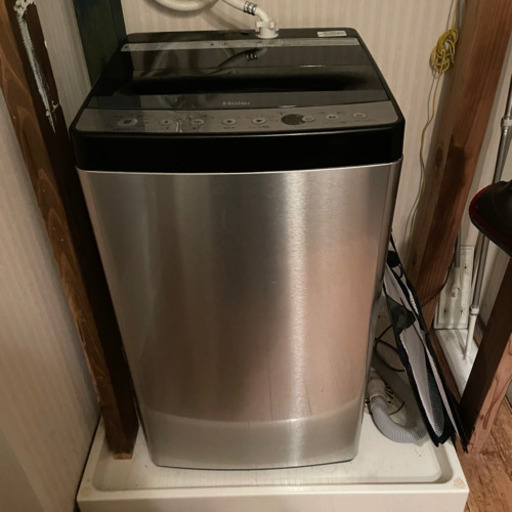 今週捨てる予定です！2019年製　Haier   5.5kg　全自動洗濯機