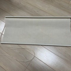 麻入りロールスクリーン(レプス 90X220)  ニトリ