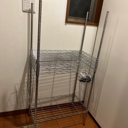 メタルラック　スチールシェルフ　スチール　高さ120cm
