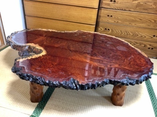 一枚板 テーブル 机 ちゃぶ台