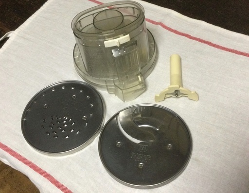 クイジナート　DLC-10用付属品（スライサーなど）4点