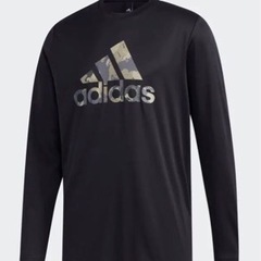 美品　アディダス　ロングTシャツ　メンズLサイズ