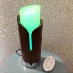 ★お値下しました　2個セット　ラドンナ　加湿器＆アロマディフューザー　スピーカー　（ブラウン＆ナチュラル）の画像