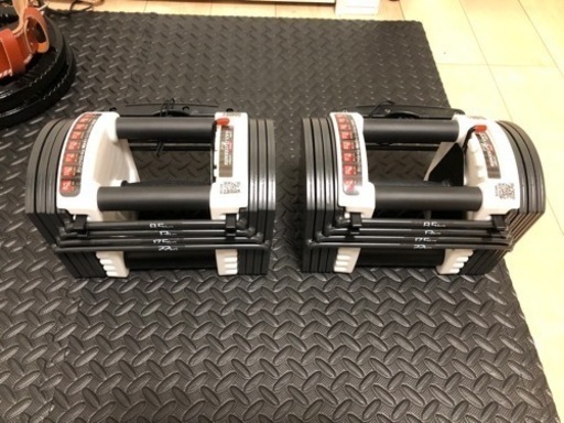 クイックダンベル　可変式ダンベル 22kg x 2セット