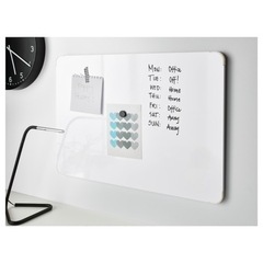 お話し中 ＊ 美品  IKEA イケア ホワイトボード マグネットボードの画像