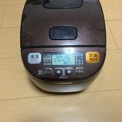 【美品】ZOJIRUSHI NL-BA05-TA  炊飯器　3合炊きの画像
