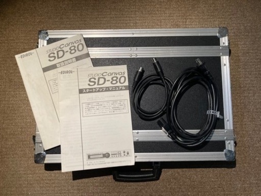 【Roland】EDIROL SD-80 STUDIO Canvas◇マニュアル付属、1Uラックケースのおまけ付き