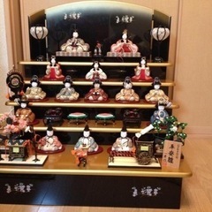 木目込み人形の雛人形
