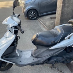 スズキ　アドレスV125S ホワイト　125ccバイク