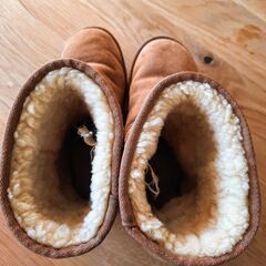 UGG シープスキンブーツの画像