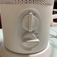 セラミックファンヒーター(10日程使用)の画像