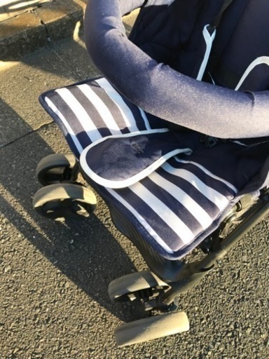 中古　二人乗りベビーカー　kinderwagon DUOシティhop