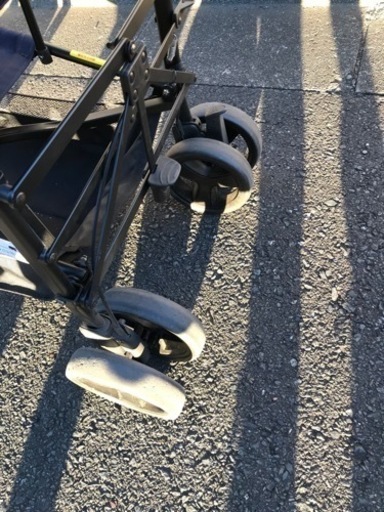 中古　二人乗りベビーカー　kinderwagon DUOシティhop
