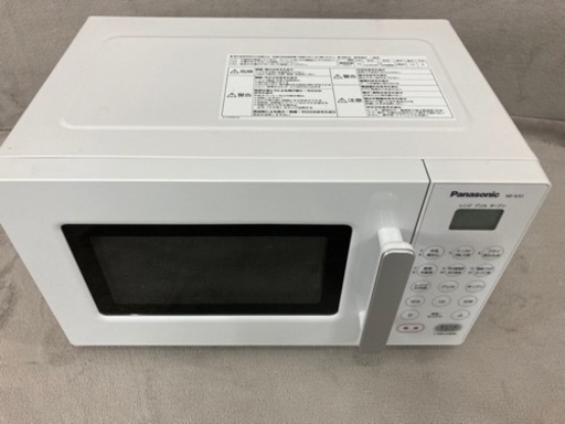 掃除済 オーブンレンジ  Panasonic  NE-KA1-W  美品  6,000円