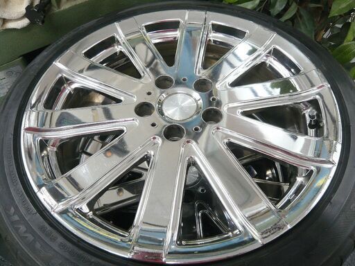 18インチ ホイール 4本セット ACS EURODESIGN LEASING PCD114.3 5H 7.5J FIREHAWK 215/45R18 KENDA KAISER 225/45ZR18 中古 苫小牧西店