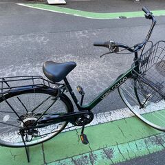 自転車　通勤　通学　ギア付き　店頭販売中