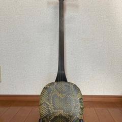 三線(黒檀・ケース付き)の画像