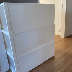 TENMA 衣装ケース　深型　3個の画像