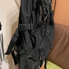 黒リュック 45Lの画像