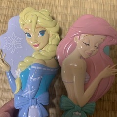 ヘアブラシ 櫛 ブラシ ディズニーの画像