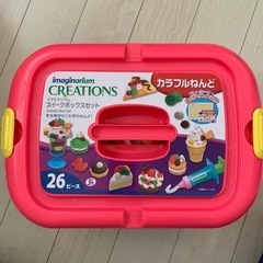 ねんど遊び　未使用ねんど付き