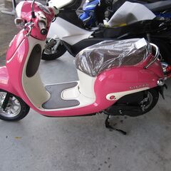ラスト生産！２０２２モデル最新型即納可能！現在入手困難車輌！値下げ中！HONDA４サイクルジョルノ新車格安販売中！天気の子カラーのサマーピンク！の画像