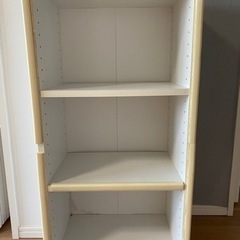話し中　ニトリ　白　カラーボックスの画像