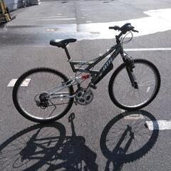 26インチ　MTB   パンク修理が必要