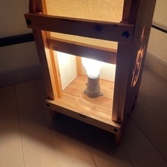 行燈（あんどん）和風　ランプの画像