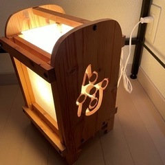 行燈（あんどん）和風　ランプの画像