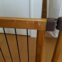 木製おくだけドア付ゲート Lサイズの画像