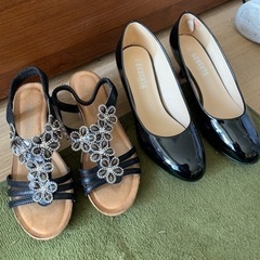ヒール靴・シューズ　LL 25 26