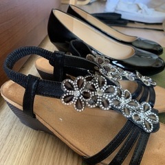 ヒール靴・シューズ　LL 25 26の画像