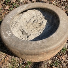 火鉢　骨董品の画像
