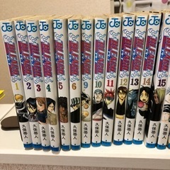 BLEACH 1〜6巻、9〜48巻、NARUTO、バガボンドの画像