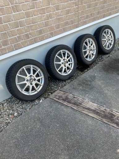 週末値下げ　ルークス　スタッドレスホイールセット