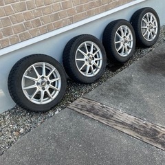 週末値下げ　ルークス　スタッドレスホイールセット