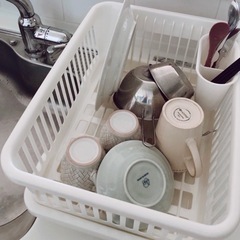 食器 水切りかご プラスティックの画像
