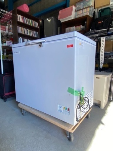 大人気商品!! 鍵付き!! 冷凍ストッカー 250L WHITE BEAR NWBST250-G ホワイトベアー