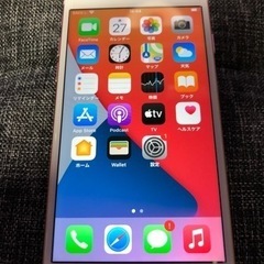 [美品]iPhone7 32GB au　SIMロック解除済 ローズゴールド　付属品付きの画像