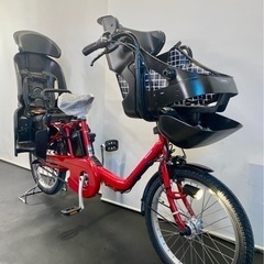 関東全域送料無料 保証付き 電動自転車 パナソニック ギュットミニ 20インチ 12ah 3人乗り　新型
