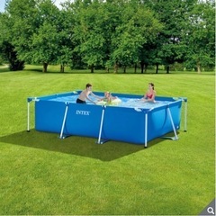 新品　コストコ　インテックス 3ｘ2ｍ フレームプール