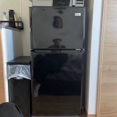 ハイアール　ブラック　冷蔵庫