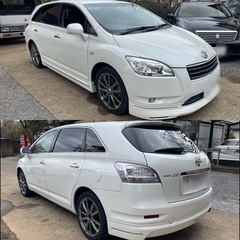 【オリコローン可】マークX ジオ 車検R４年11月 HDDナビ バックカメラ ETCの画像