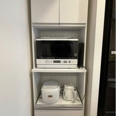 レンジ台付きキッチンボード