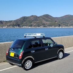 車検付き　純正ルーフキャリア装備　和製ミニクーパー　ミラジーノの画像