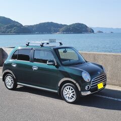 車検付き　純正ルーフキャリア装備　和製ミニクーパー　ミラジーノの画像