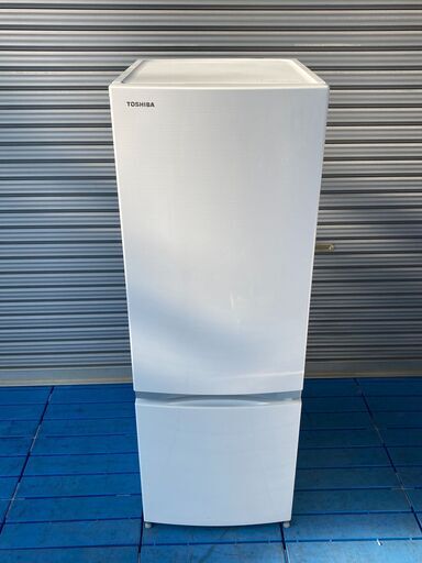 東芝　2ドア冷蔵庫　GR-M17BS　2017年製